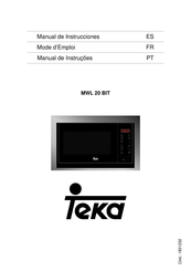 Teka MWL 20 BIT Manual De Instrucciones