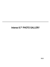 Intenso 9.7 PHOTO GALLERY Manual De Instrucciones