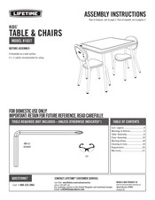 Lifetime 81037 Instrucciones De Ensamblaje