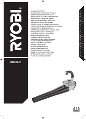 Ryobi RBL36JB Traducción De Las Instrucciones Originales