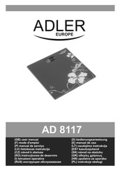 Adler europe AD 8117 Manual De Uso