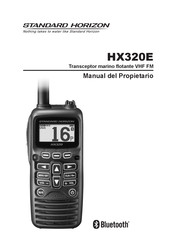 Standard Horizon HX320E Manual Del Propietário