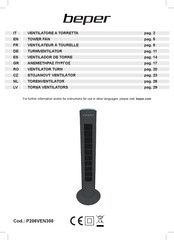 Beper P206VEN300 Manual De Instrucciones