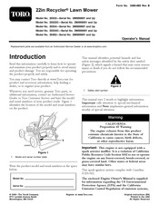 Toro 20352 Manual Del Operador