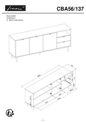 finori CBA56/137 Instrucciones De Montaje