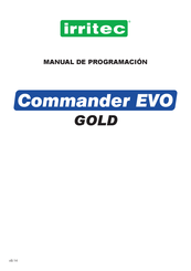 irritec COMMANDER EVO GOLD Manual De Programación