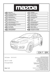 Mazda EH15-V4-701 Instrucciones De Montaje