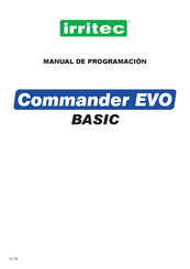 irritec Commander EVO BASIC Manual De Programación