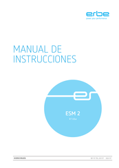 Erbe ESM 2 Manual De Instrucciones