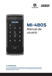 Schlage ALLEGION MI-480S Manual De Usuario