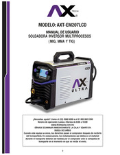 AX Tech AXT-EM207LCD Manual De Usuario