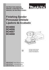 Makita BO4557 Manual De Instrucciones