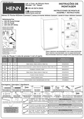 HENN Connect C81-35 Instrucciones De Montaje