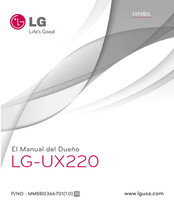 LG UX220 Manual Del Dueño