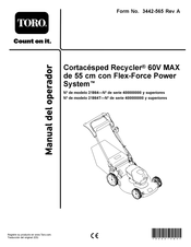 Toro 21864T Manual Del Operador