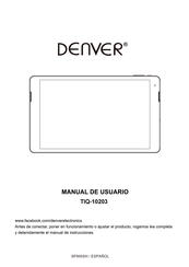 Denver TIQ-10203 Manual De Usuario