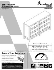Ameriwood HOME 3663342COM Manual Del Usuario