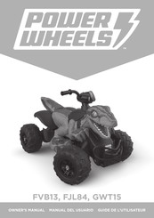 Power Wheels GWT15 Manual Del Usuario