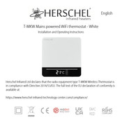 Herschel T-MKW Instrucciones De Instalación Y Funcionamiento