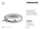 HEIDENHAIN ERP 880 Instrucciones De Montaje