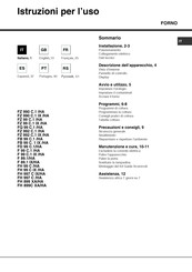 Hotpoint Ariston FH 899C XA/HA Manual De Instrucciones