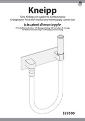 Bossini Kneipp E89500 Instrucciones De Montaje