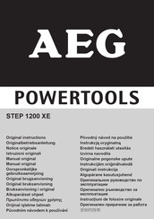 AEG STEP 1200 XE Manual Original