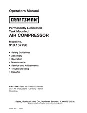 Craftsman 919.16779-CA Manual Del Usuario