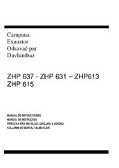 Zanussi ZHP 637 Manual De Instrucciones