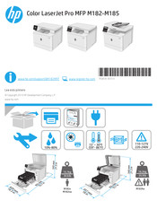 HP Color LaserJet Pro MFP M184 Manual De Instrucciones