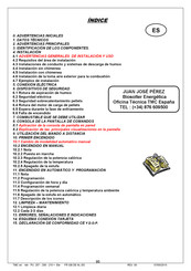 TMC PU 210 Manual De Instrucciones