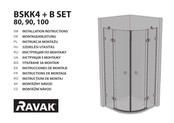 RAVAK BSKK4 + B SET 90 Instrucciones De Montaje