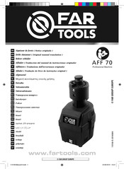 Far Tools AFF 70 Traduccion Del Manual De Instrucciones Originale