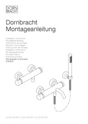 Dornbracht 33 233 660-FF Instrucciones De Montaje