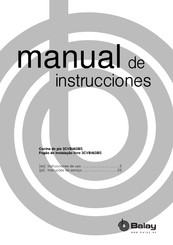 BALAY 3CVB463BS Instrucciones De Uso