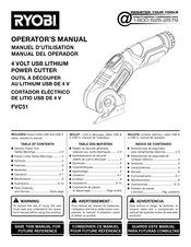 Ryobi FVC51 Manual Del Operador