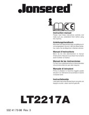 Jonsered LT2217A Manual De Las Instrucciones