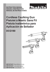 Makita DCG180 Manual De Instrucciones