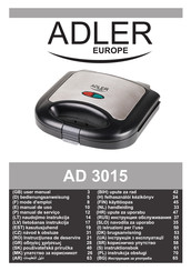 Adler europe AD 3015 Manual De Uso