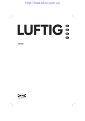 IKEA LUFTIG HW400 Manual Del Usuario