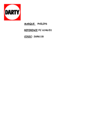 Philips FC6146/01 Manual Del Usuario