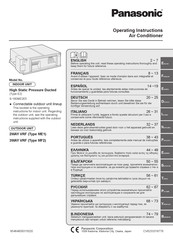 Panasonic S-180ME2E5 Instrucciones De Funcionamiento