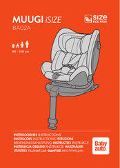 Baby auto MUUGI iSIZE BA02A Instrucciones