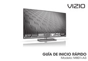 Vizio M801i-A3 Guia De Inicio Rapido