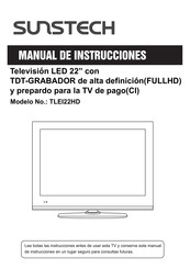 Sunstech TLEI22HD Manual De Instrucciones