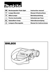 Makita BML800 Manual De Instrucciones