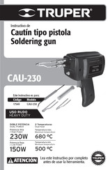Truper CAU-230 Instructivo