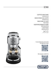 DeLonghi DEDICA MAESTRO EC900.M Instrucciones De Uso