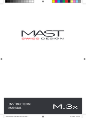 MAST M.3x Manual De Instrucciones