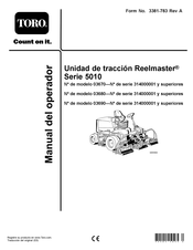 Toro Reelmaster 5010 Serie Manual Del Operador